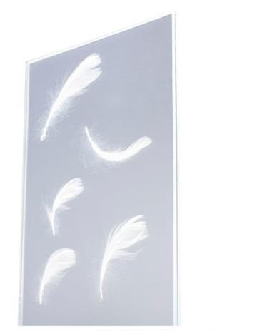 Szkło laminowane white angel